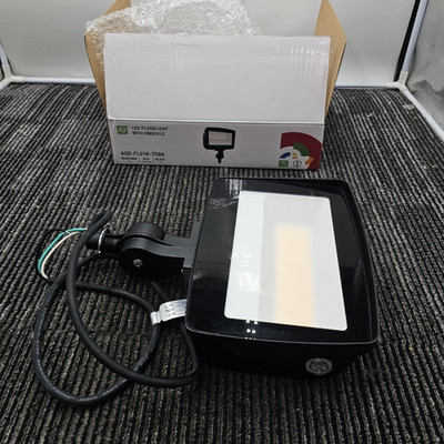 ASD ASD-FL01K-75BK LED Flood Light Outdoor Dusk to Dawn Lighting Knuckle