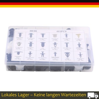 Befestigung Clips Set Spreiznieten Sortiment Autotür Innen Universal Auto KFZ
