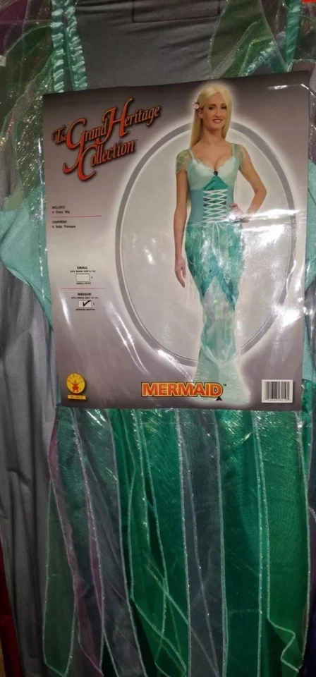 Disfraz de sirena Grand Heritage para mujer talla MEDIANA (10-14) Foto 3 de 4