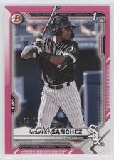 2021 Bowman Prospects Fuchsia Border 159/299 Yolbert Sanchez #BP-40 00gy
