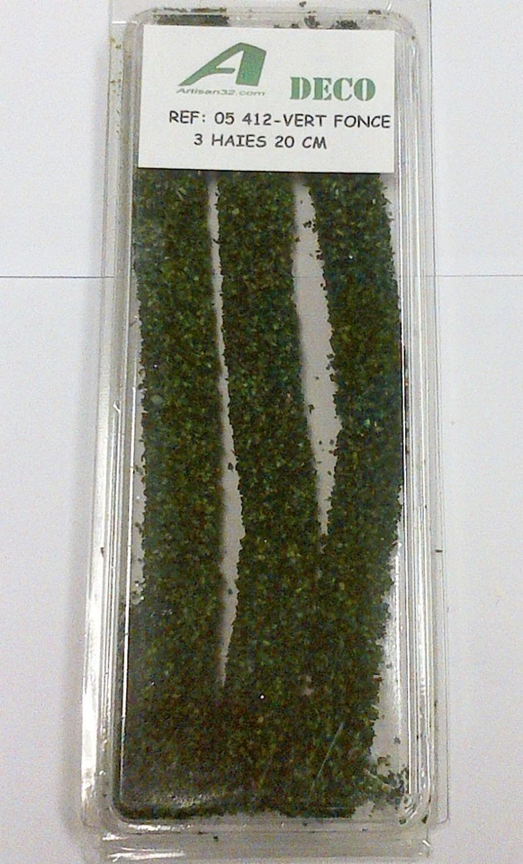 HAIES 20 CM X 3 - VERT FONCE - Artisan32 - 05412 - Photo 1/1
