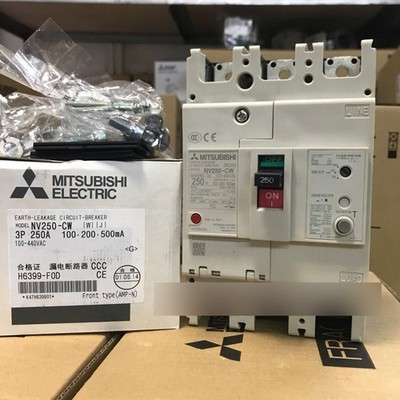 1PCS NEW FOR Mitsubishi NV250-CW 3P 250A Circuit breaker SHIP FREE