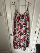 Editions womens floral dress size 16 Uk very good condition 100% cotton