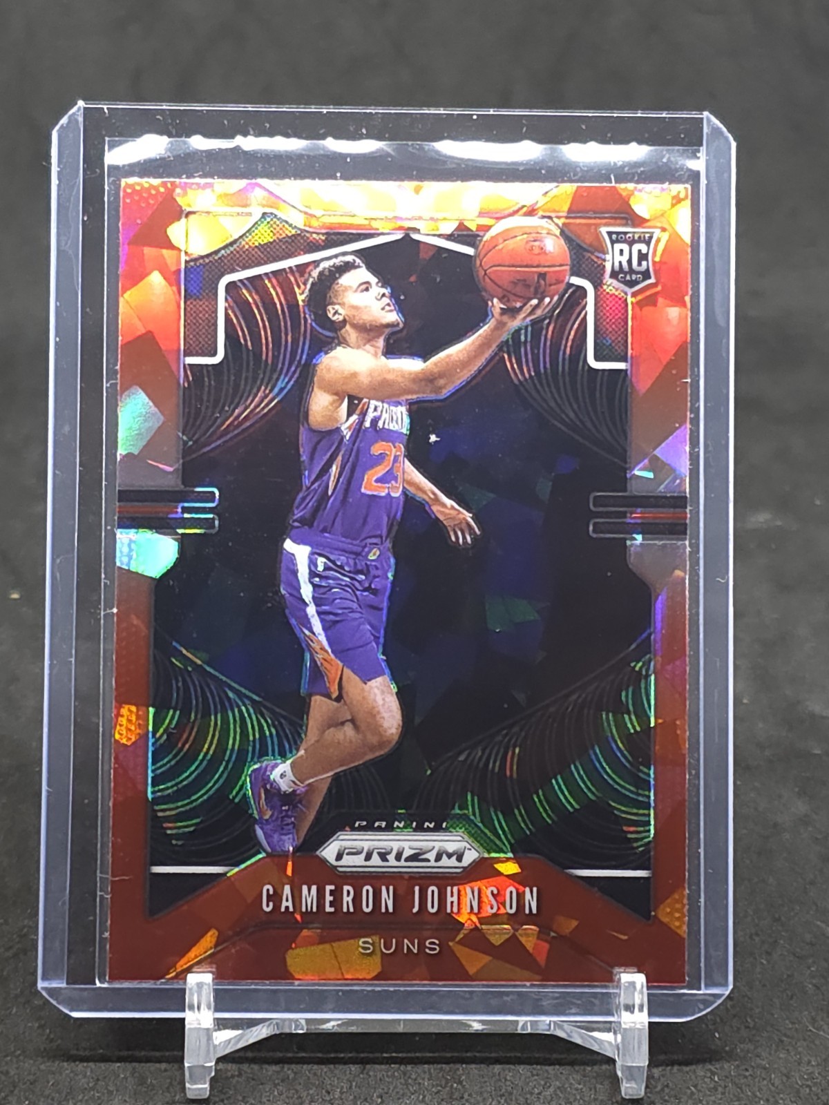 2019-20 Panini Prizm Rookie Red Ice Prizm Cameron Johnson #257 