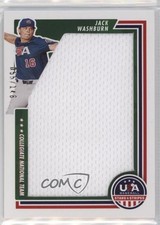 2022 Panini USA Baseball Stars & Stripes Jumbo Relics 55/146 Jack Washburn s1i