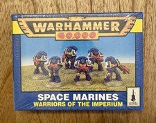 Vintage Warhammer 40k Space Marine Warriors of the Imperium 2nd NIB 90s Rare OOP