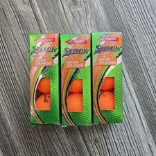 Srixon Soft Feel 12 Brite Orange Golf Balls 3 Sleeve New 2021