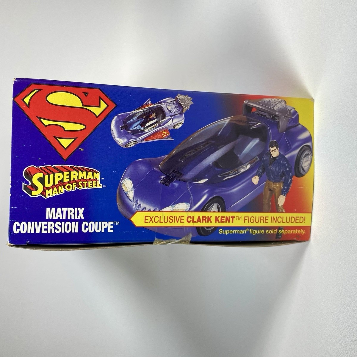 1995 Kenner Superman Man of Steel Matrix Conversion Coupe Clark