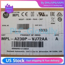 NEW Sealed Allen Bradley MPL-A230P-VJ72AA Servo Motor 230VAC 5000RPM US Free Tax