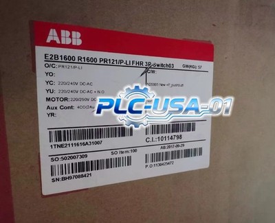 1PCS NEW ABB PR121/P-LI E1-E6 1SDA058189R1 SACE Emax ACB overcurrent release