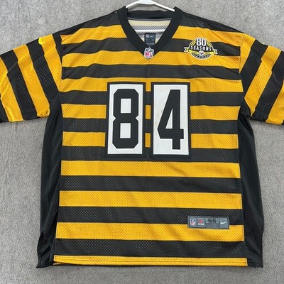 Pittsburgh Steelers Jersey Mens 56 Bumblebee #84 Antonio Brown