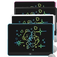 LCD Writing Tablet for Kids Reusable Doodle Board with Stylus  Lock Function