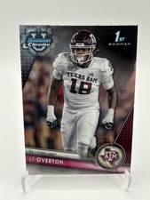 LT Overton 2023 Bowman University Chrome #139 (RC)