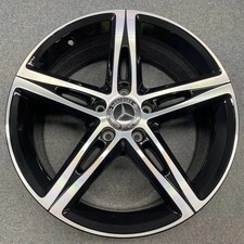 4x Alufelge 18 Zoll 7.5" 5x112 49ET Glanz Schwarz A1774010700 Mercedes-Benz Cla 4x Alufelge 18 Zoll 7.5" 5x112 49ET Glanz Schwarz A1774010700 Mercedes-Benz Cla