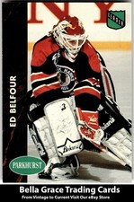 1991-92 Parkhurst Ed Belfour #218 Chicago Blackhawks NHL Hockey