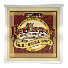 Ernie Ball 2045 Earthwood Silk and Steel Acoustic Guitar Strings .011-.052