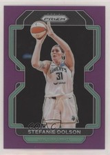 2022 Panini Prizm WNBA Purple Prizm 44/99 Stefanie Dolson #124 11ba
