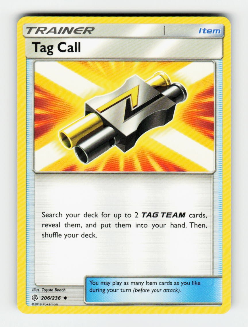 Tag Call SM - Cosmic Eclipse 206/236 Pokemon NM