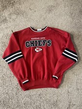 Vintage Kansas City Chiefs Sweatshirt Mens XL Red NFL Football Lee Sport 90s
