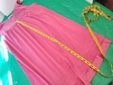 Nightgown 100 Nylon Vanity Fair Satin Trim Pink Size Large