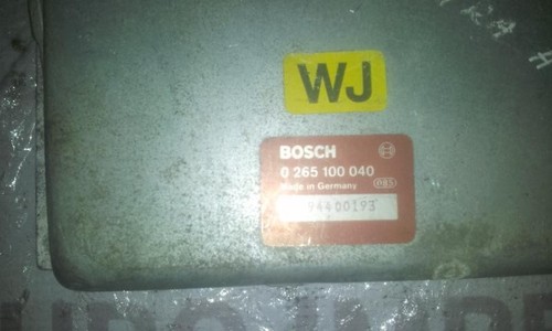 0265100040 Steuergerät ABS 94400193 Opel Vectra DE1117-89