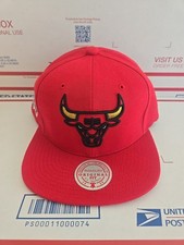 Mitchell Ness NBA Chicago Bulls HWC 50th Anniversary Snapback Hat, Cap, New