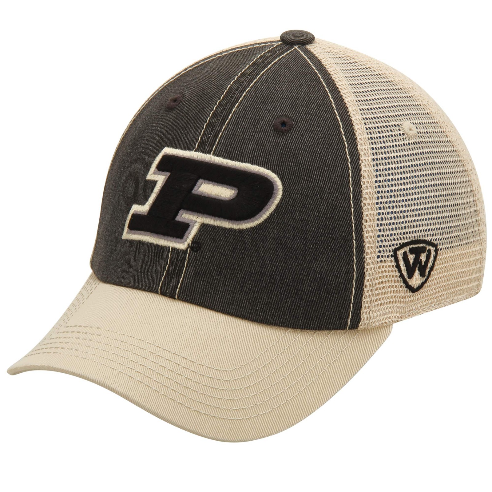 Men's Top of the World Black/Tan Purdue Boilermakers Offroad