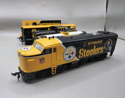 ミスターポールクルチイェーの絵です。(277/／300) Danbury Mint Pittsburgh Steelers Express HO Scale Electric Diesel