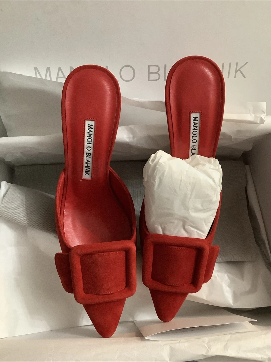 Manolo Blahnik Red Heels for Women for sale - eBay
