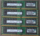 4x Samsung 16GB DDR4 ECC Registered Server RAM 2133MHz RDIMM - 64GB Total