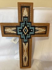 Beautiful Southwestern Cross Wall Hanging 12  Tall By 6  New With Tag