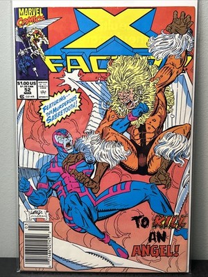 X-Factor #52 Newsstand Variant (Marvel Comics March 1990) 