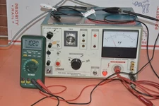 Kikusui TOS 8650 1500v/5000v ac Analog Withstanding Voltage Tester w OEM probes