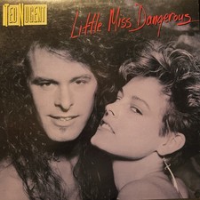 Ted Nugent - Little Miss Dangerous 1986 Atlantic LP Record Album NM Vinyl