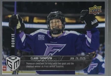 2024-25 Upper Deck PWHL Game Dated Moments Claire Thompson #18