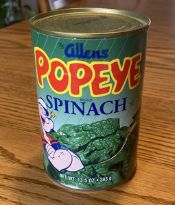 Popeye Can for sale | eBay