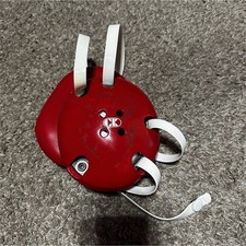 Cliff Keen Open Face Wrestling Headgear Red/White Chin Strap 2 Vent Holes