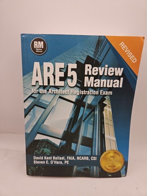Ppi Are 5 Review Manual for the Architect Registration Exam (Revised, Paperback)