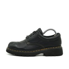 Dr. Martens Herren 9369 Halbschuhe Schwarz Leder Klassiker Schnürschuhe EU 42