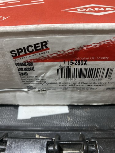 Joint Universel (Cardan) Spicer 5-280X - Neuf, Marque DANA/Spicer, Pour Transmissions