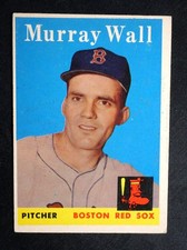 1958 TOPPS Murray Wall #410