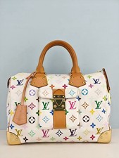 Louis Vuitton Speedy White Multicolor Monogra...