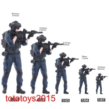 1/18 1/24 1/64 1/87 1/43 Modern Soldier rifle men Scene Minatures Figures Doll