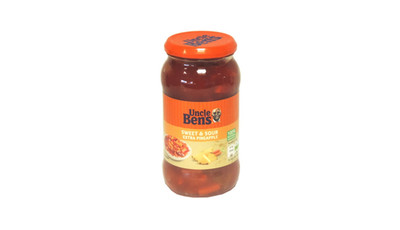Uncle Bens Sweet & Sour Extra Pineapple 450g (Pack of 6)