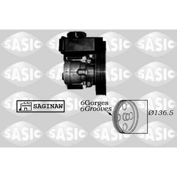 Hydraulikpumpe, Lenkung Sasic 7070007-image