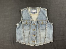 Gap Kids Size XXL 14-16 Faded Denim Vest