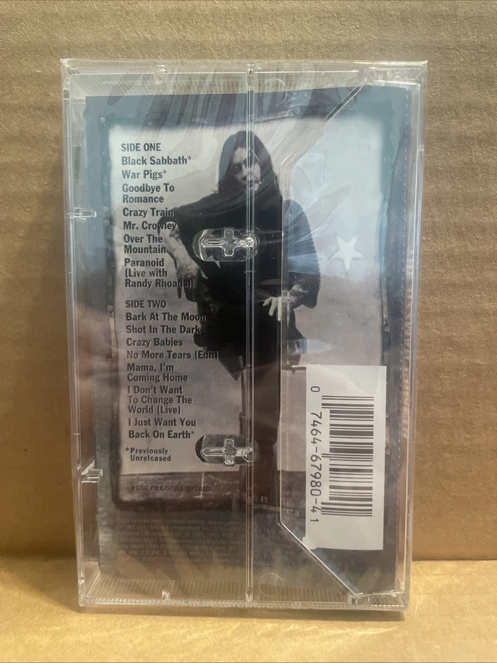 OZZY OSBOURNE THE OZZMAN COMETH CASSETTE! NEW AND SEALED WITH HYPE STICKER! - Image 2 of 4