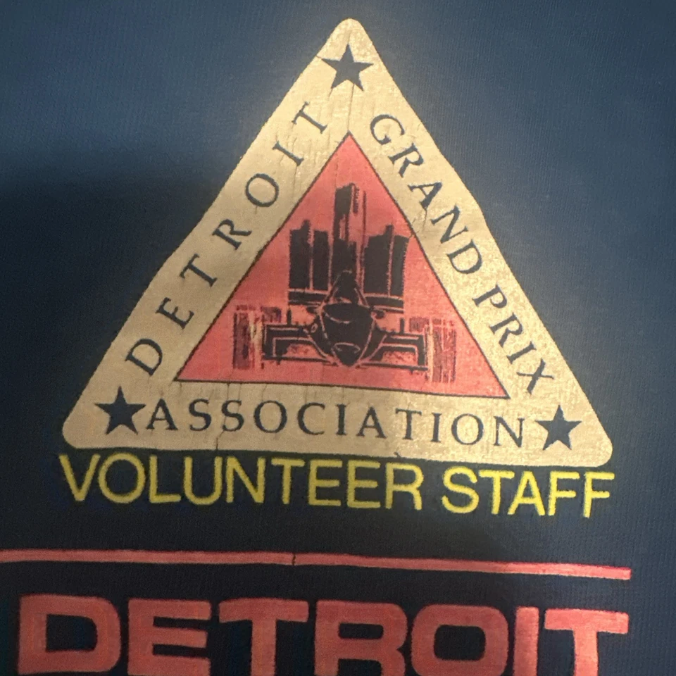 Camiseta extra grande vintage de una sola puntada para hombre XL azul Valvoline Grand Prix Race Foto 2 de 4