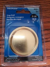 Tire-gobelet Hillman 1 pièce 852671 finition laiton 2-1/8" 53,9 mm