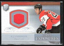 R.J. Umberger 2006-07 Upper Deck Be a Player First Exposures Jersey #FE-RU